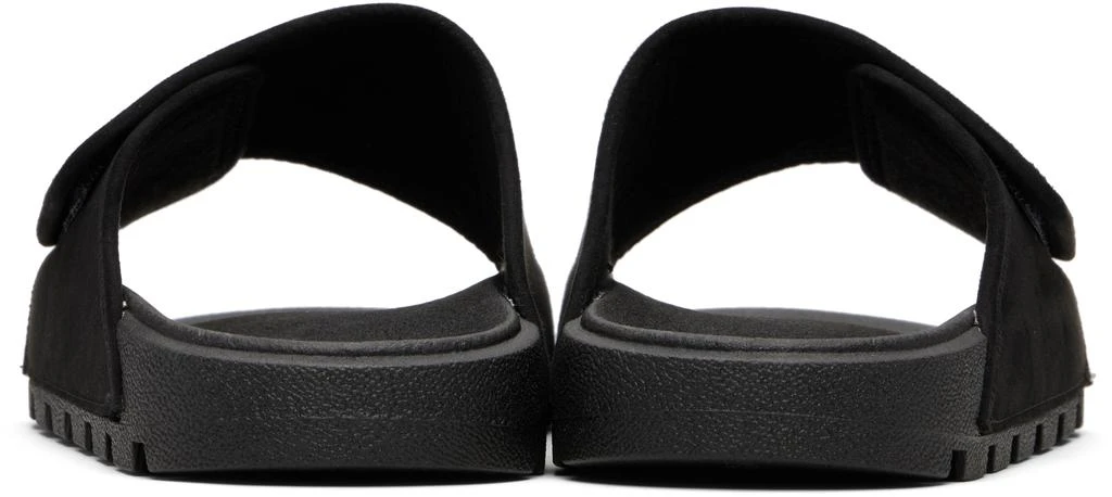 Hugo Boss Black Strap Faux-Suede Upper Sandals 2