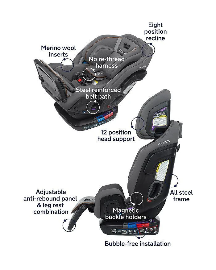 Nuna EXEC™ All-in-1 Convertible Car Seat 5