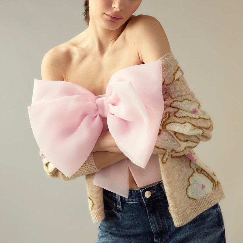 Cynthia Rowley Cupid's Bow Bandeau Top