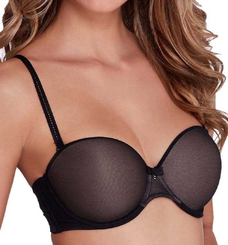 Chantelle Vous Et Moi Strapless Bra In Black 1