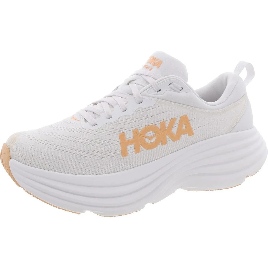 Hoka One One Bondi 8 Womens Mesh Running Athletic and Training Shoes 28