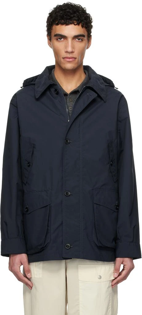Nanamica Navy 2L PERTEX UNLIMITED Field Jacket 1