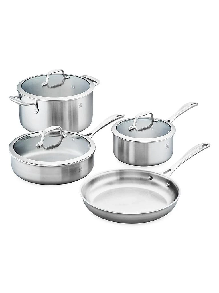 ZWILLING J.A. Henckels Spirit 3 Ply 7 Piece Stainless Steel Cookware Set 1