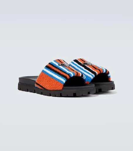 Prada Furry slides 5