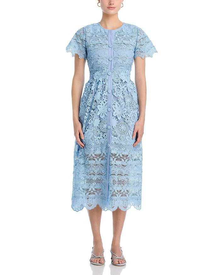 Waimari Hibiscus Lace Dress 7