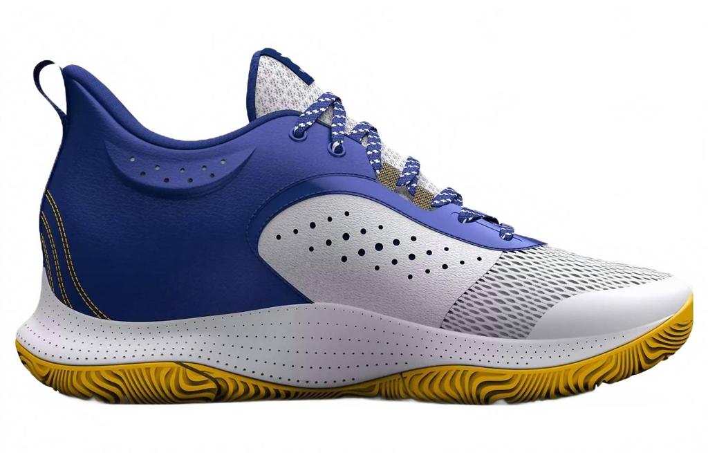 Under Armour Men's 3Z6 Basketball Shoes In White/blue