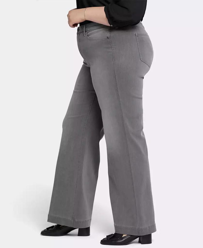NYDJ Plus Size Teresa Wide Leg Jeans