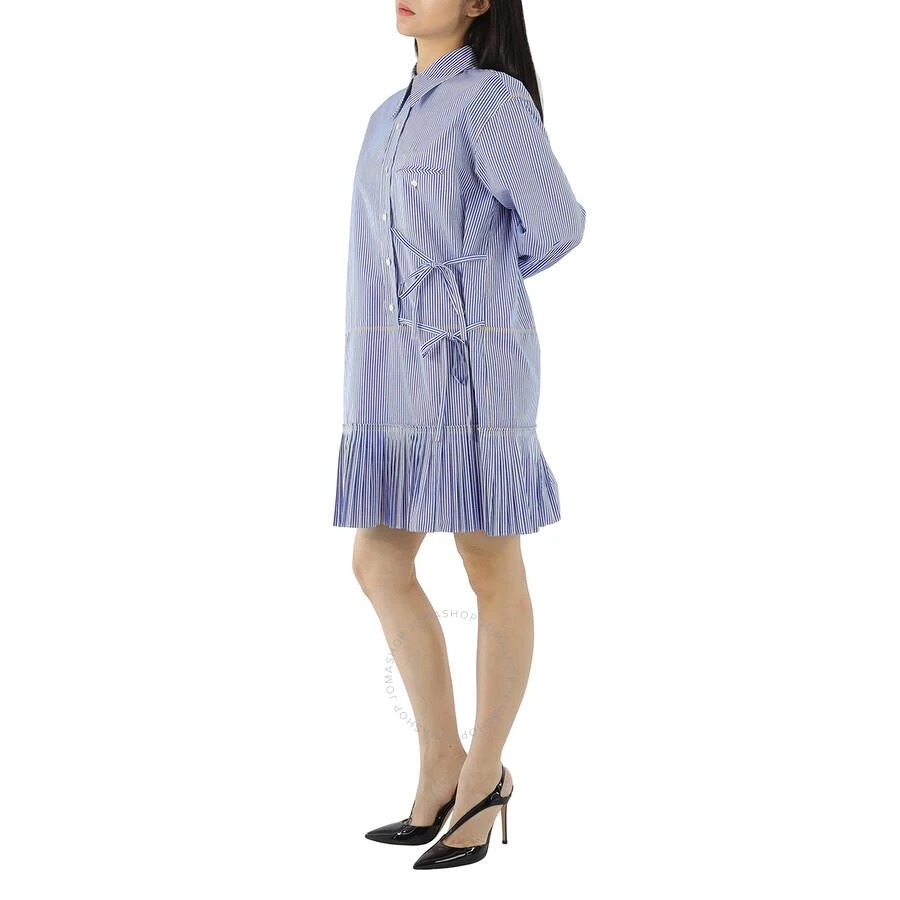 Chloé Blue Tie-detail Shirt Dress 3