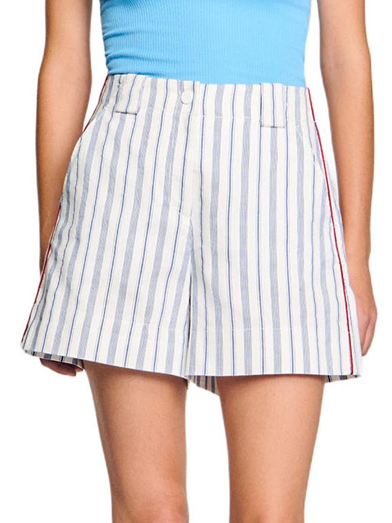 Sandro Striped Shorts - Pants - Free Shipping - BeyondStyle