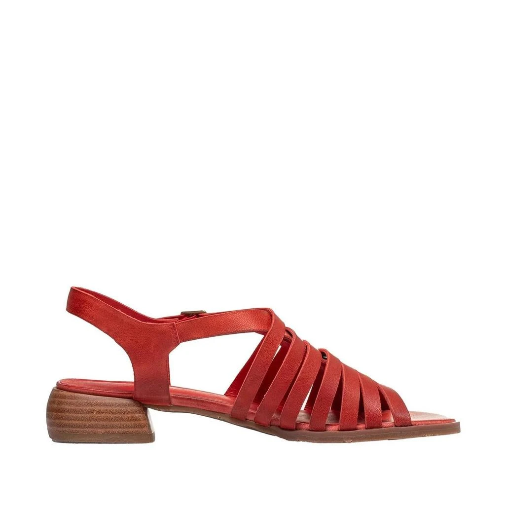 Antelope Women's Leni Sandal In Red Leather 2