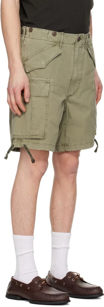 RRL Green Classic Fit Ripstop Cargo Shorts 2