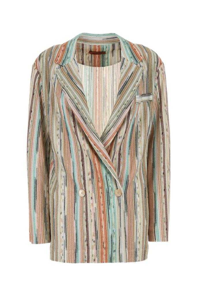 Missoni Multicolor Viscose Blend Blazer