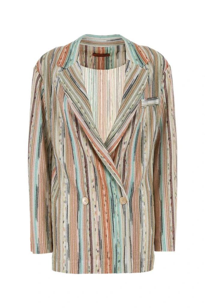 Missoni Multicolor Viscose Blend Blazer 1