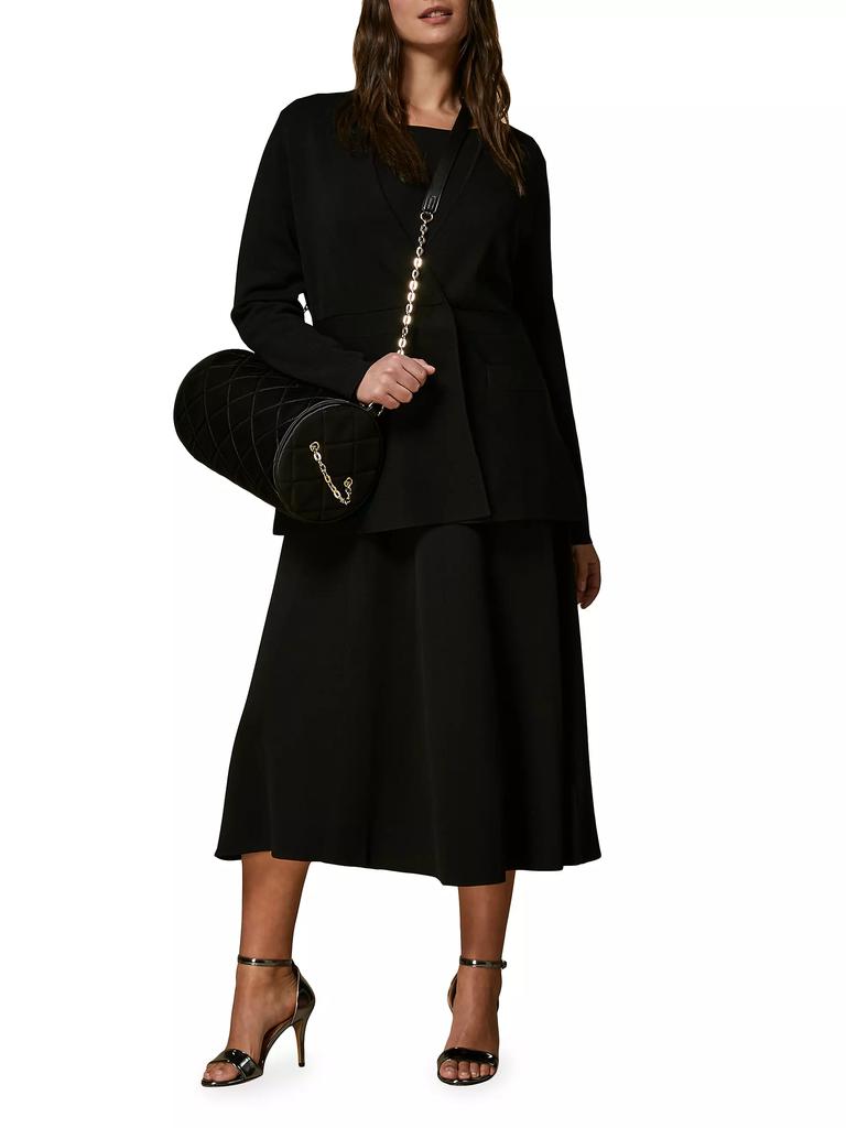 Marina Rinaldi Gabrielle Knit Long Sleeve Dress