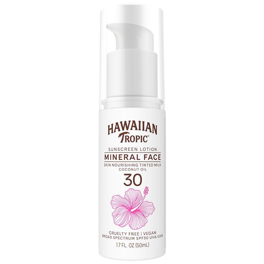 Hawaiian Tropic Mineral Face Skin Nourishing Tinted Milk SPF 30