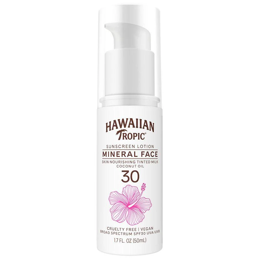 Hawaiian Tropic Mineral Face Skin Nourishing Tinted Milk SPF 30 1