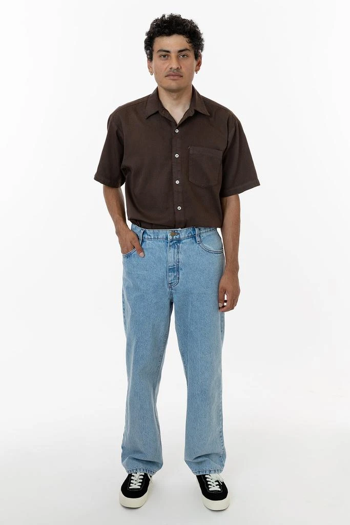Los Angeles Apparel RDNM410 - Men's Loose Fit Jeans 7