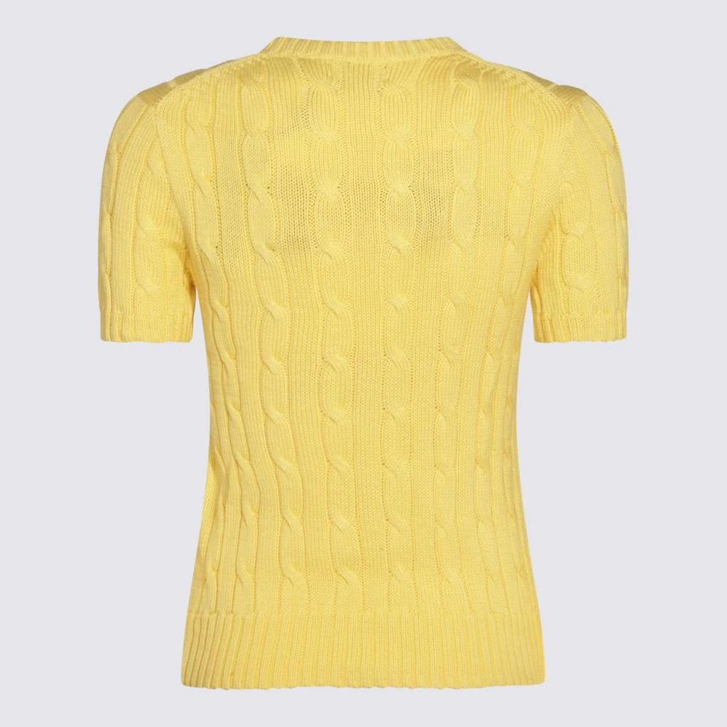 Ralph Lauren Yellow Cotton T-shirt 2