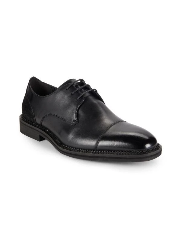 Karl Lagerfeld Paris Leather Derby Shoes 2