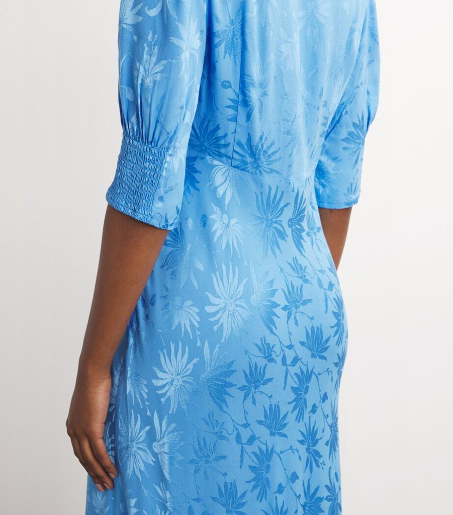 Rixo Jacquard Zadie Midi Dress - Dresses & Skirts - BeyondStyle