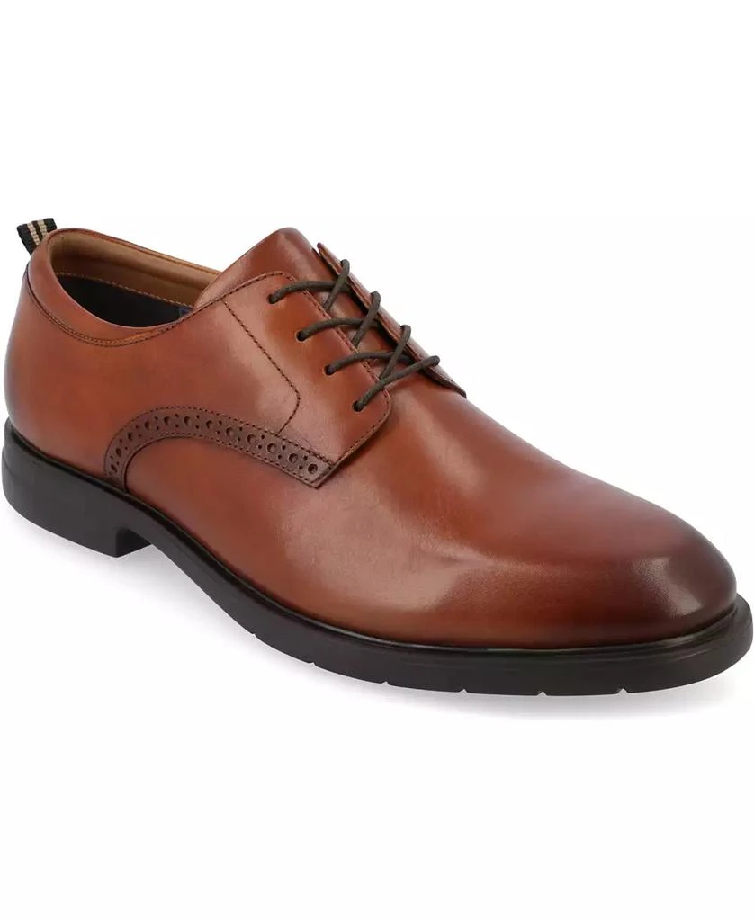 Thomas & Vine Men's Stafford Tru Comfort Foam Plain Toe Derby Dress Shoes 1