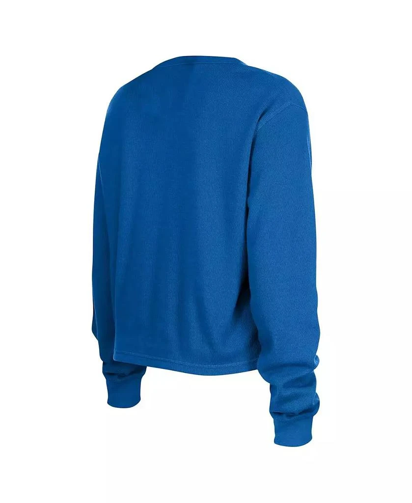 5th & Ocean Women's by New Era Blue Seattle Sounders FC Sport Night Long Sleeve Thermal T-Shirt 3