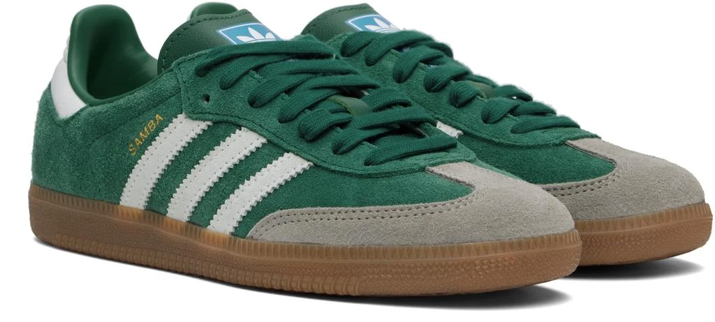 Adidas Green Samba Originals Sneakers 4