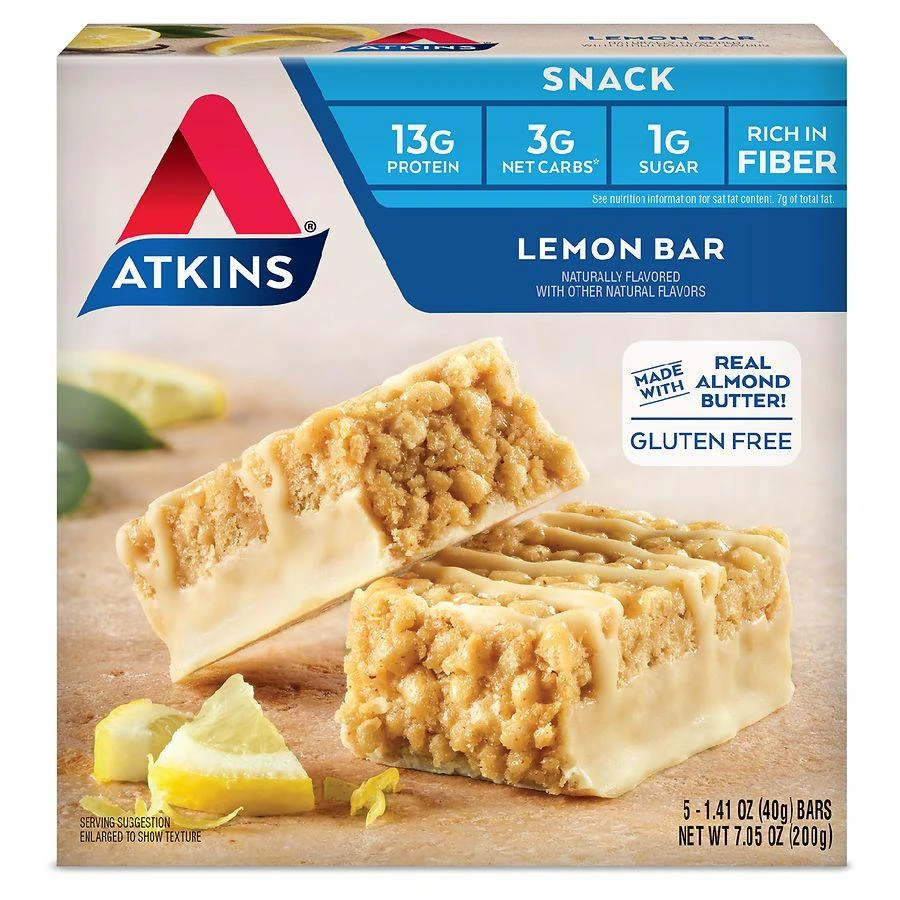 Atkins Snack Bar Lemon 1