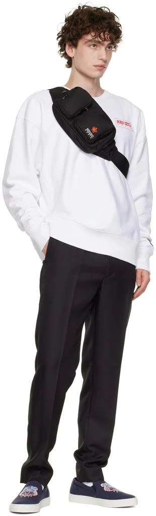 Kenzo Black Crest Belt Bag 4