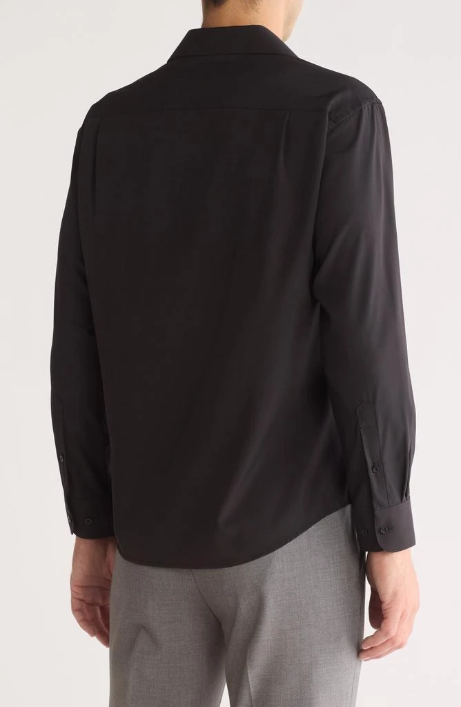 Nautica Slim Fit Solid Dress Shirt 2