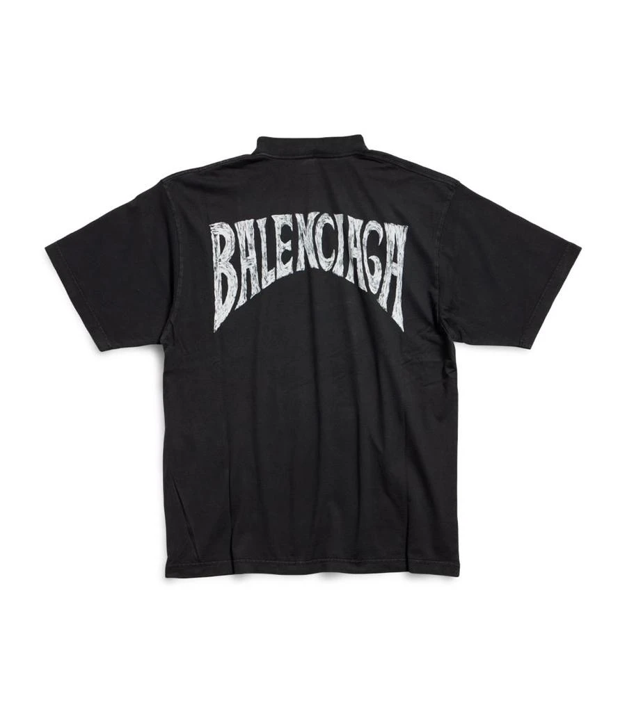 Balenciaga Paris Logo T-Shirt 2