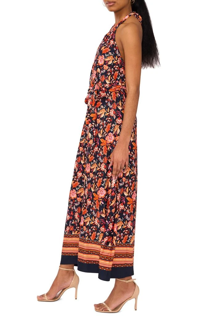 Halogen Tie Waist Halter Maxi Dress 5
