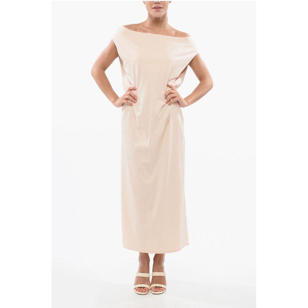 Loulou Studio Boat Neckline weight Cotton MARTIAL Women's Dress