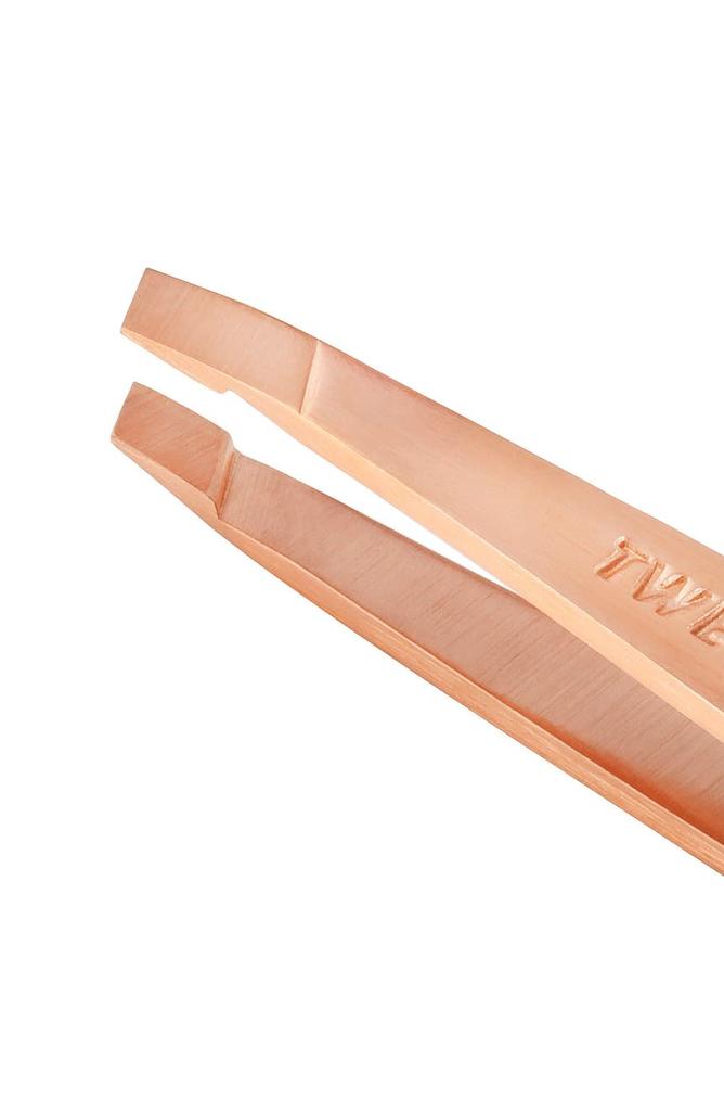 Tweezerman Rose Gold Mini Slant Tweezer