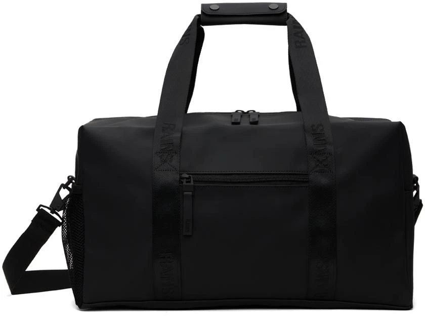 RAINS Black Trail Gym Duffle Bag 1