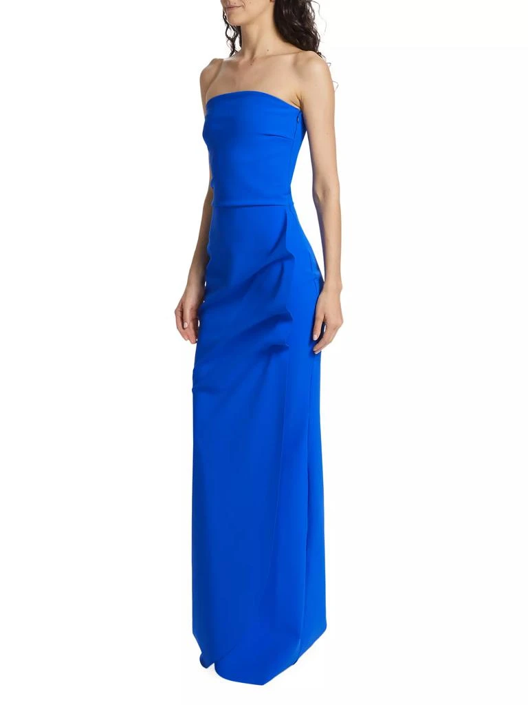 Chiara Boni Clotilde Strapless Column Gown 4