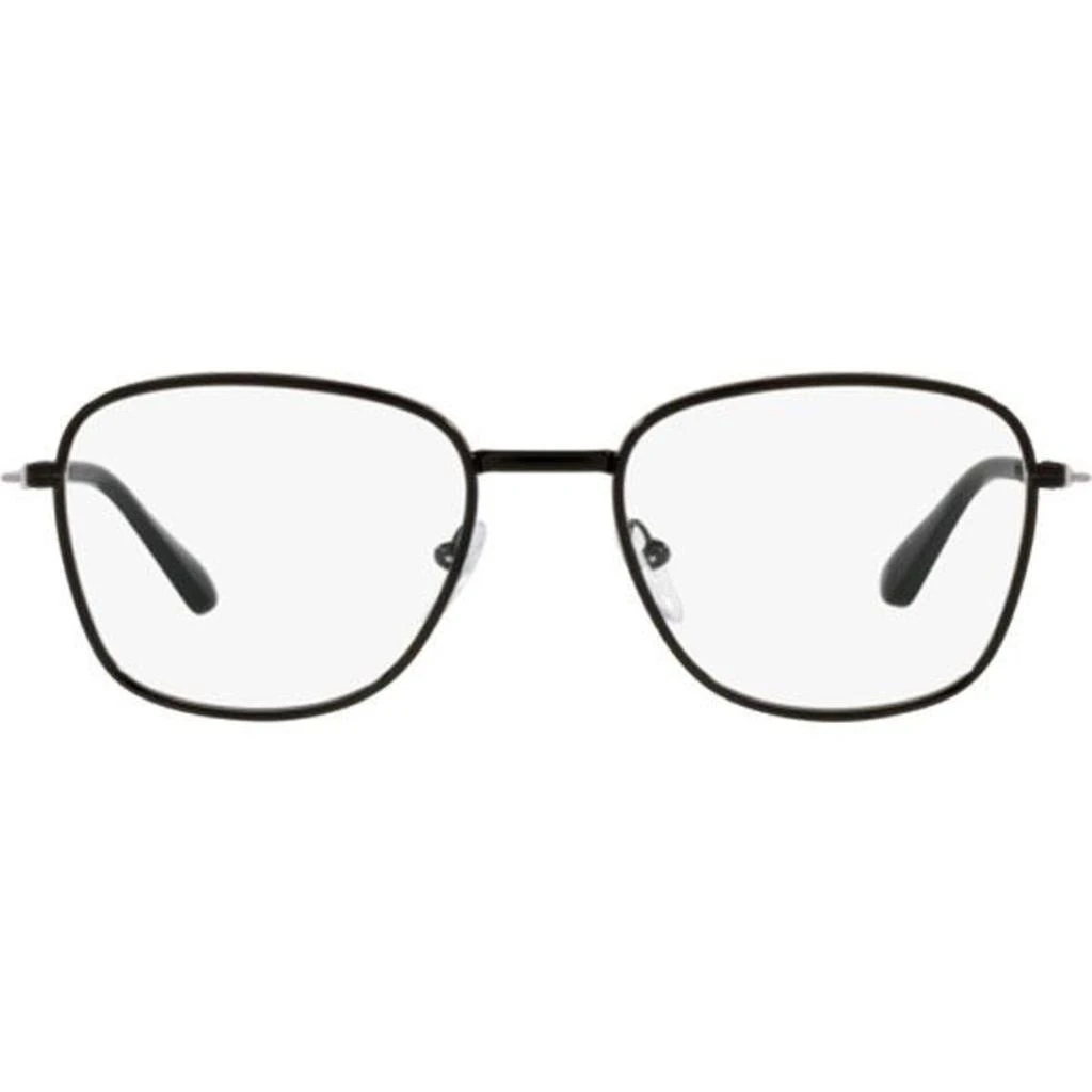 Prada Prada Men's Eyeglasses - Black Square Full-Rim Metal Frame | PRADA 0PR 64WV 1AB1O150 2