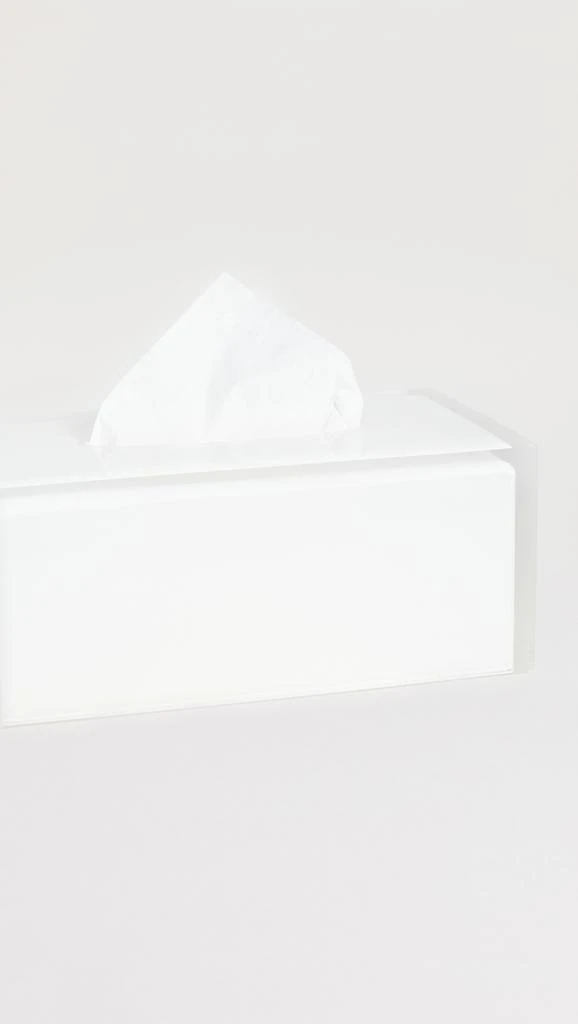 Jonathan Adler Hollywood Long Tissue Box - Clear 1