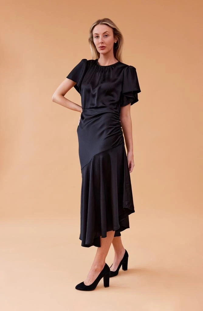 Shop Flutter Sleeve Asymmetric Hem Dress on Sale at BeyondStyle – Get 78%  Off Flutter Sleeve Asymmetric Hem Dress with Limited-Time Flash Deals,  Exclusive Discounts, and Special Offers. Enjoy Unbeatable Savings on