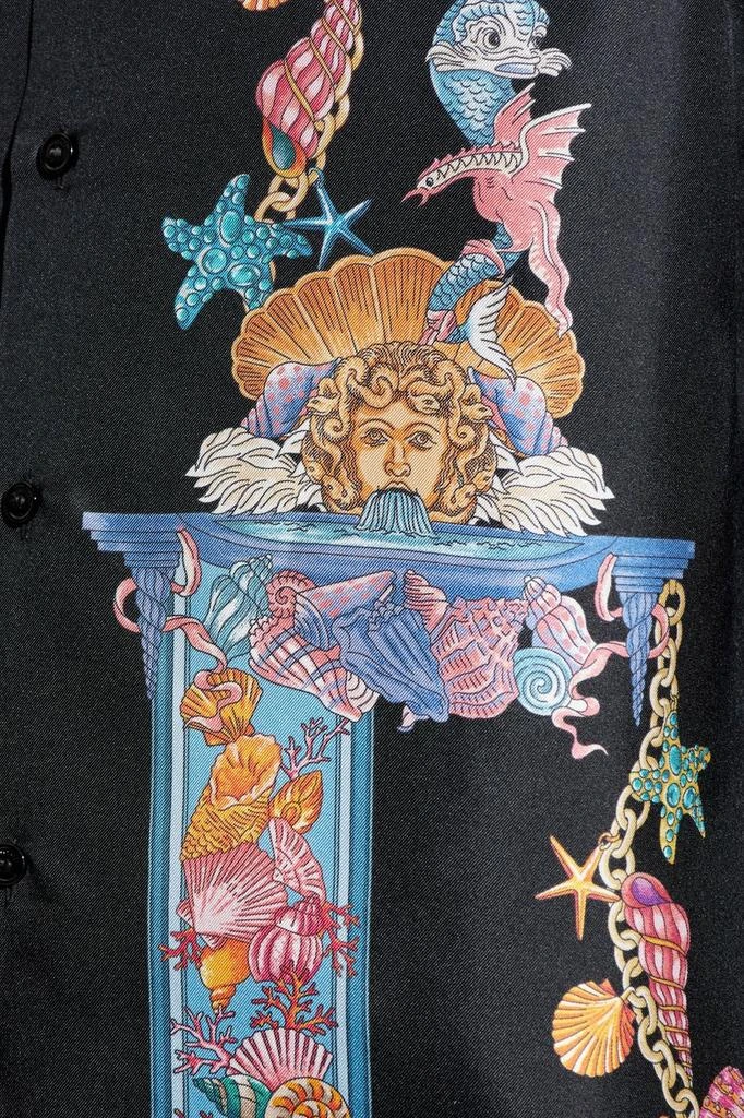 Versace Versace Pattern Print Long-Sleeve Shirt 5