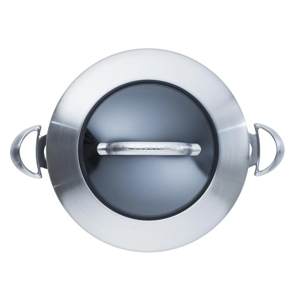 Scanpan CTX 12.75 Inch Nonstick Chef's Pan, 5.25 Quart, Stainless Steel 2