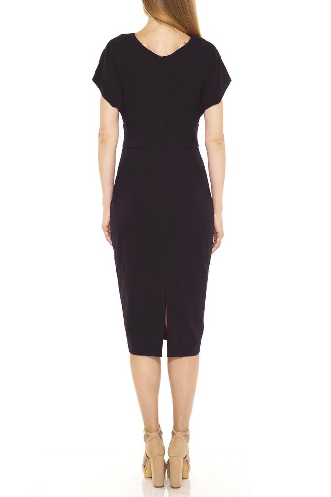ALEXIA ADMOR Naomi Drape Sheath Dress