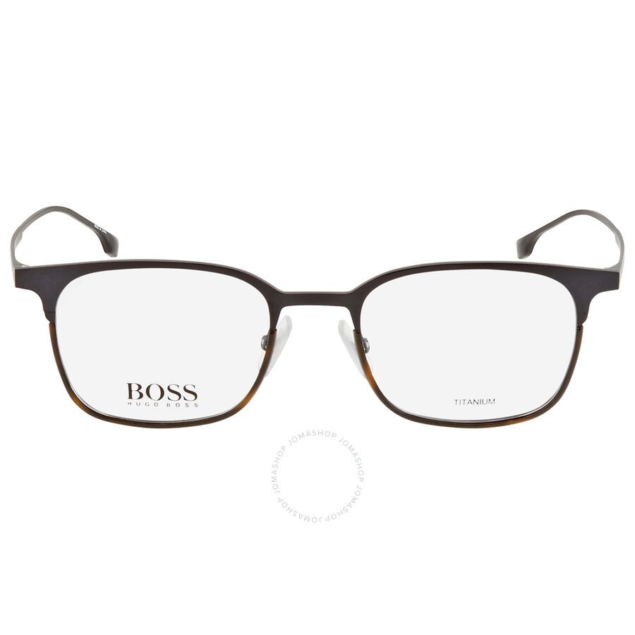 Hugo Boss Demo Rectangular Men's Eyeglasses BOSS 1014 00AM 50