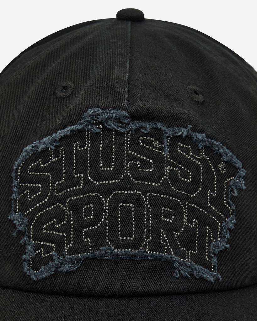 STUSSY Sport Patch Cap Shadow Black - Hats - BeyondStyle