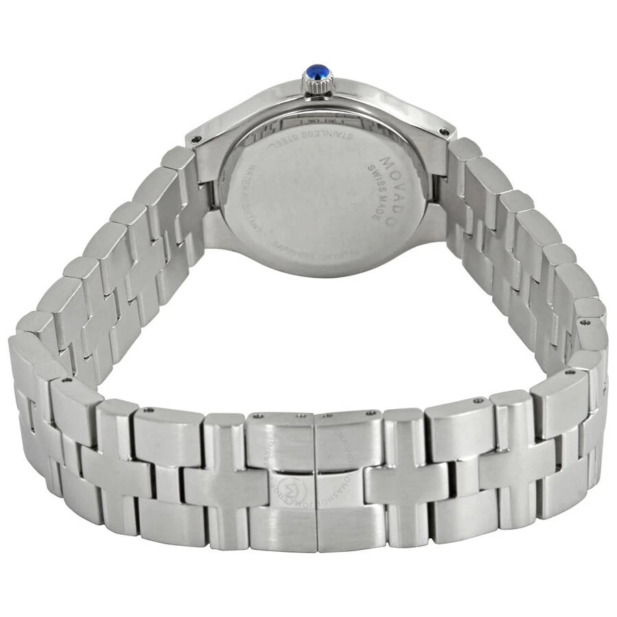 Movado Juro Quartz Black Dial Ladies Watch 0607444 3