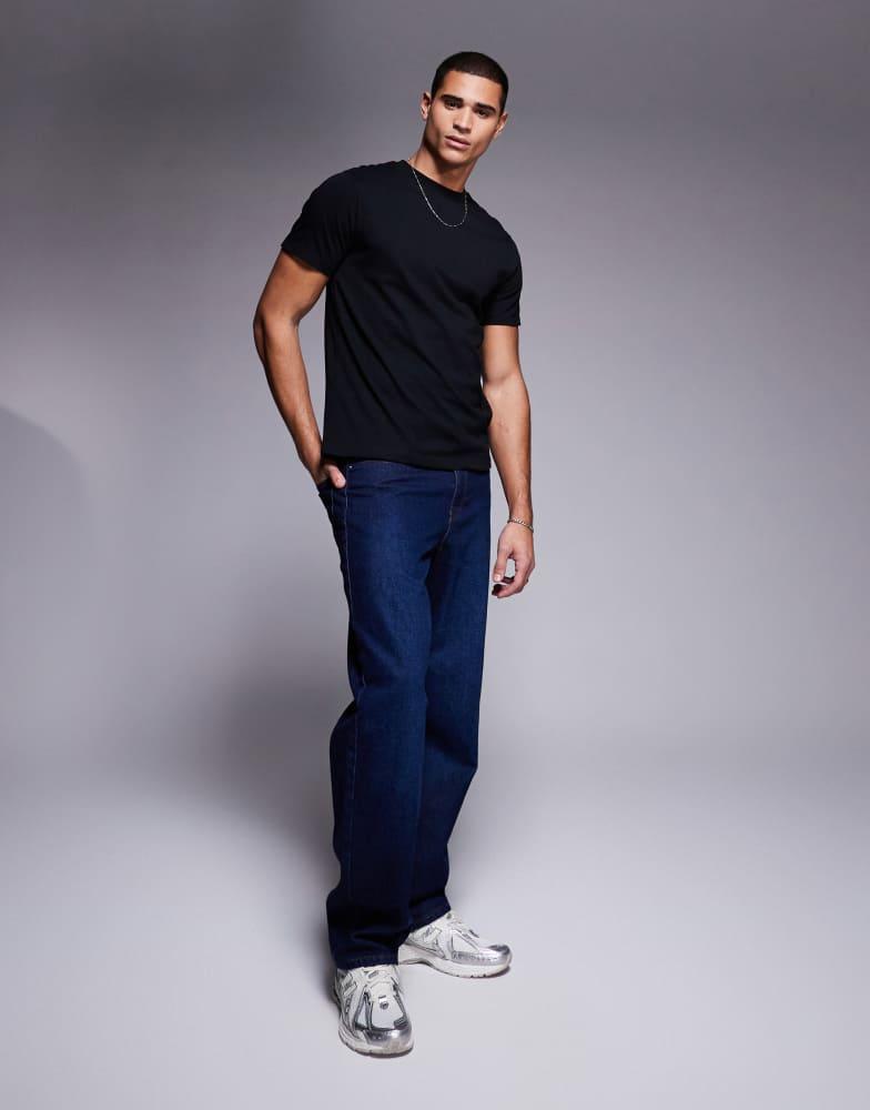 ASOS ASOS DESIGN Essentials crew neck t-shirt in black