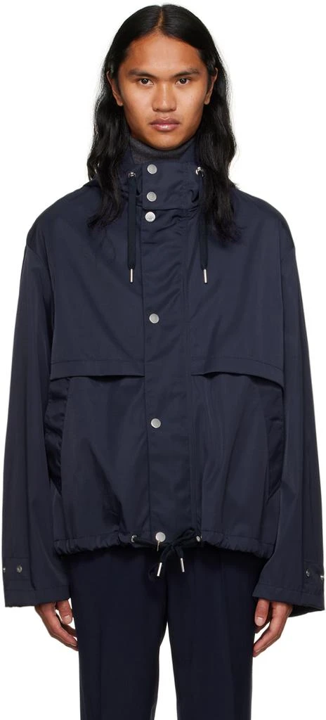 AMI Paris Navy Short Jacket 1