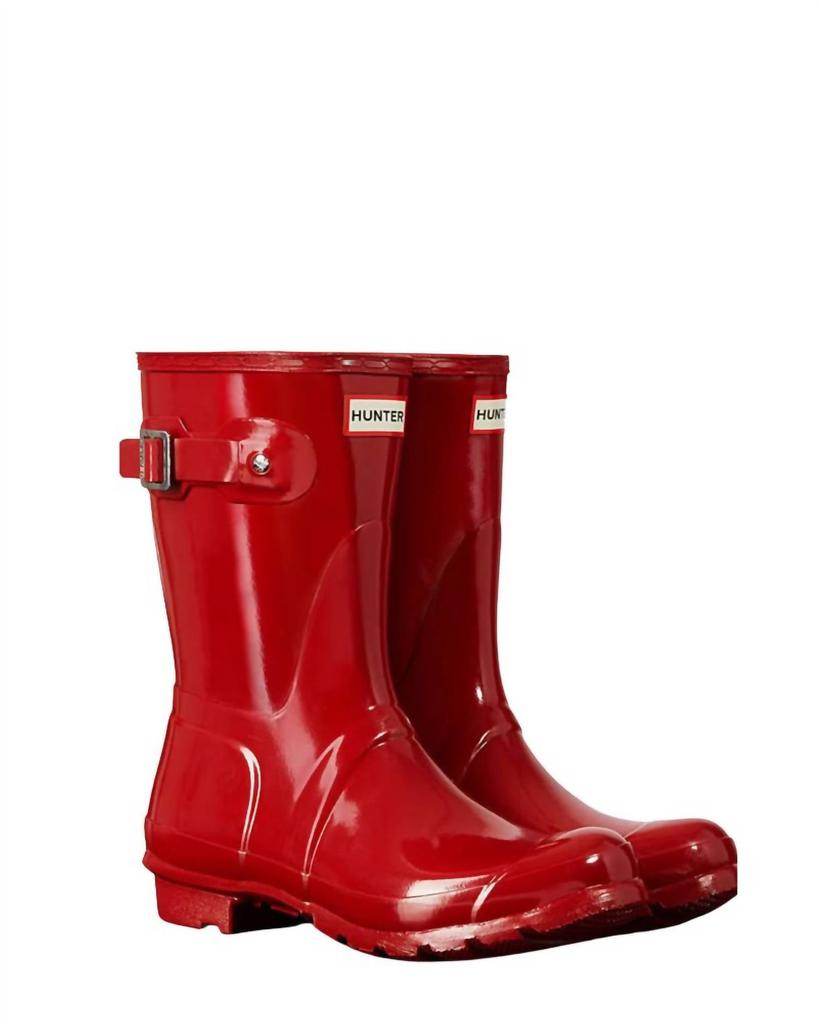 Hunter Women's Original Short Gloss Rain Boots