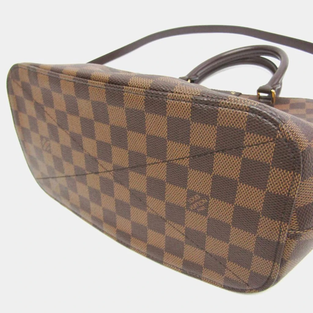 Louis Vuitton Louis Vuitton Brown Damier Ebene Canvas Siena MM Tote Bag 8