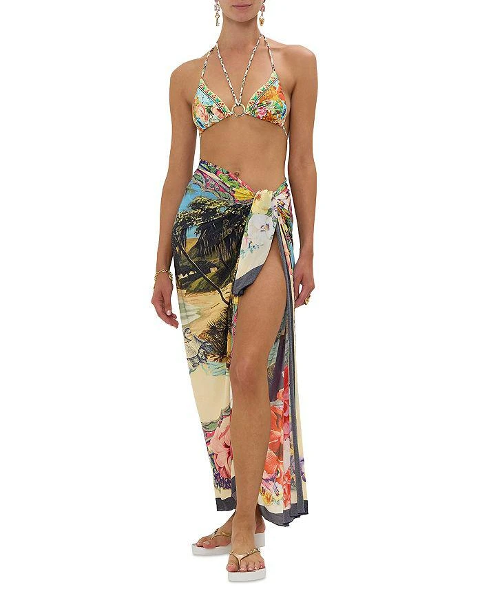 Camilla Long Sarong Swim Cover-Up 2